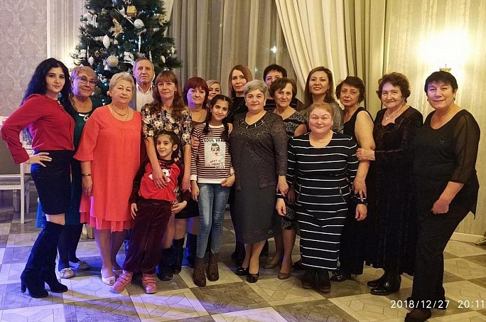 Члены ППО Краснодарского края вместе встретили новогодние праздники