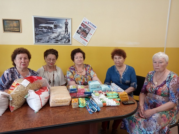 ППО Ангарска оказали помощь пострадавшим от наводнения в Тулуне